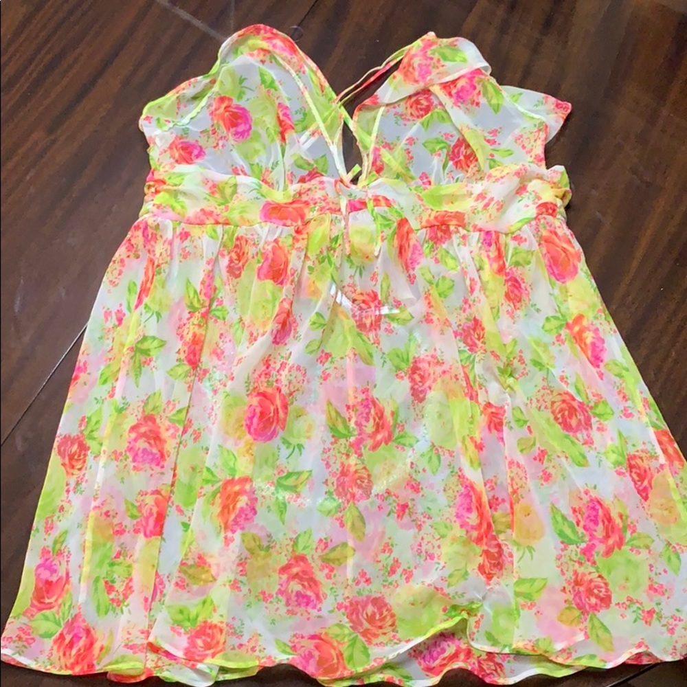 Silk Victoria Secret night top
